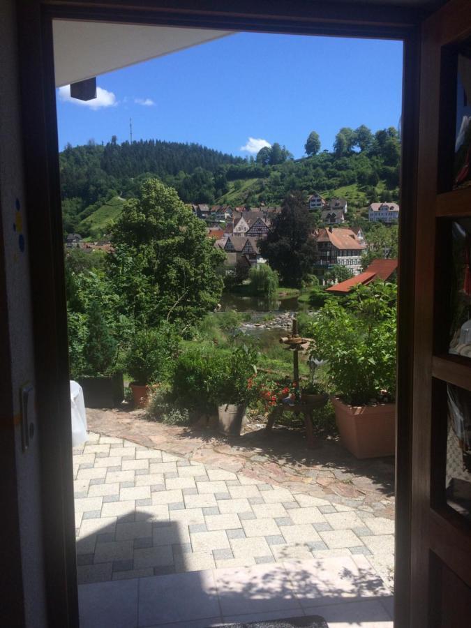 Urlaub Mit Blick Auf Schiltachs Fachwerkhaeuser ภายนอก รูปภาพ